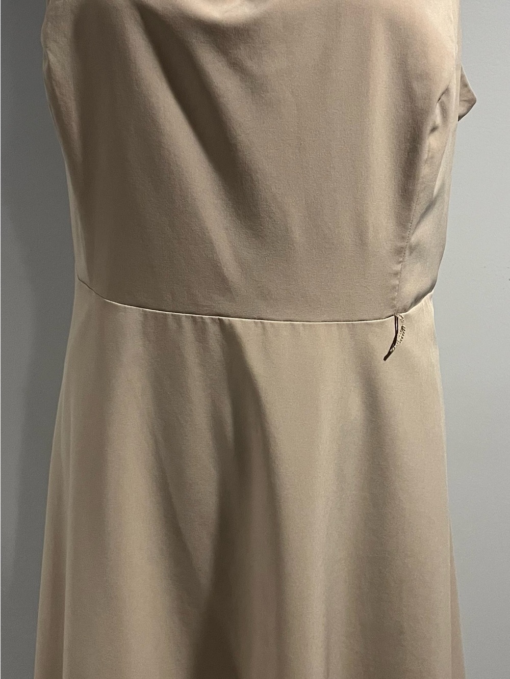 CALVIN KLEIN Beige Sleeveless Dress, Sz 16 ORIG $124+! DESIGNER DEAL!